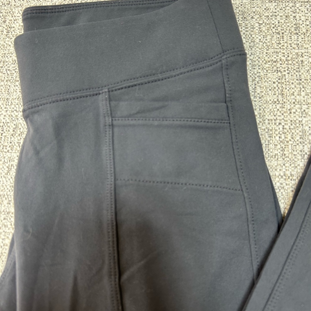 Athleta Women's Charcoal Leggings - Picture 1 of 4